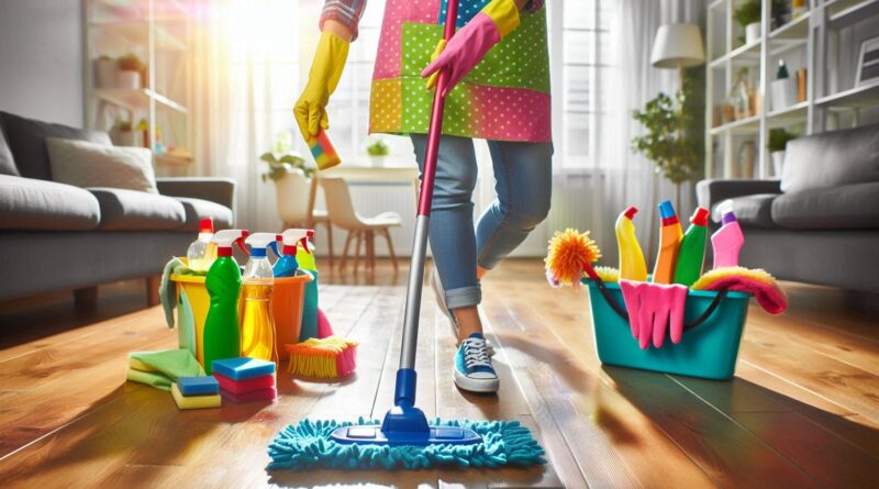 How to use caustic soda for cleaning floor